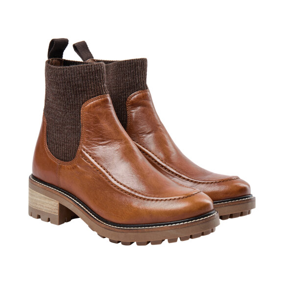 MOS MOSH - DARK COGNAC MM STOCKHOLM HI BO