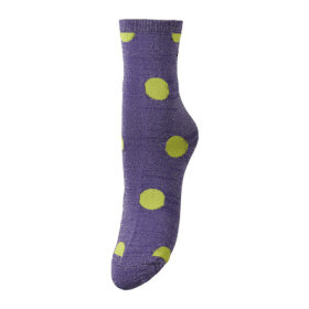 BECKSÖNDERGAARD - GENITIAN VIO DOTSY JUMBO SOCK