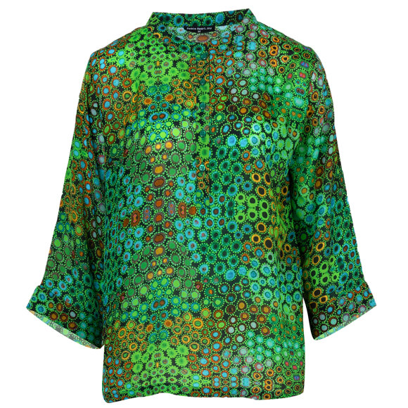 PEACE HEART JOY - GREEN MULTI SOPHIE SHIRT