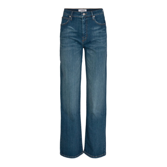 IVY COPENHAGEN - DENIM BLUE MIA STRAIGHT JEANS