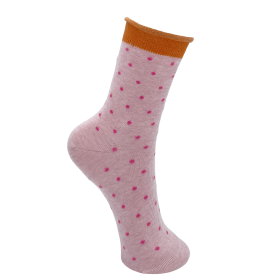 BLACK COLOUR - CANDY FLOSS BCJO DOTTED SOCK