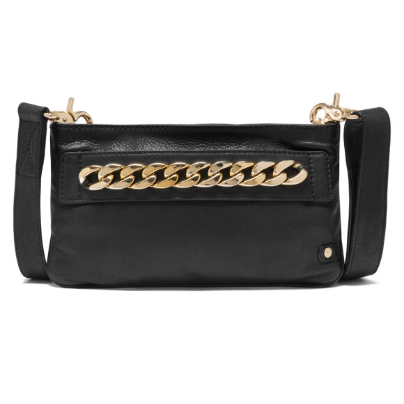 DEPECHE - BLACK NERO SMALL BAG/CLUTCH