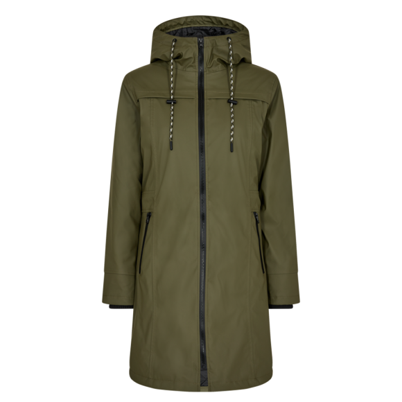 FREEQUENT - OLIVE NIGHT FQRAIN-JACKET
