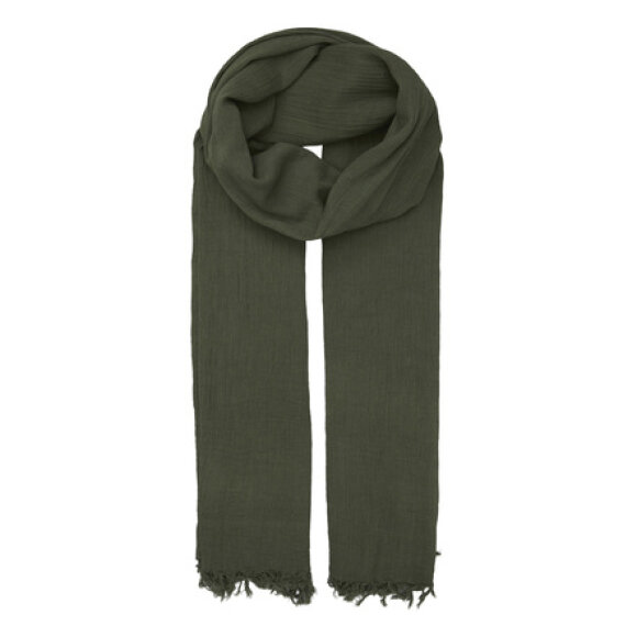 BECKSÖNDERGAARD - ARMY SOLID ILONA SCARF