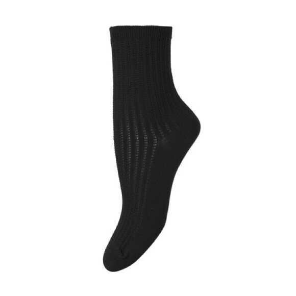 BECKSÖNDERGAARD - BLACK HELGA CROCKET SOCK