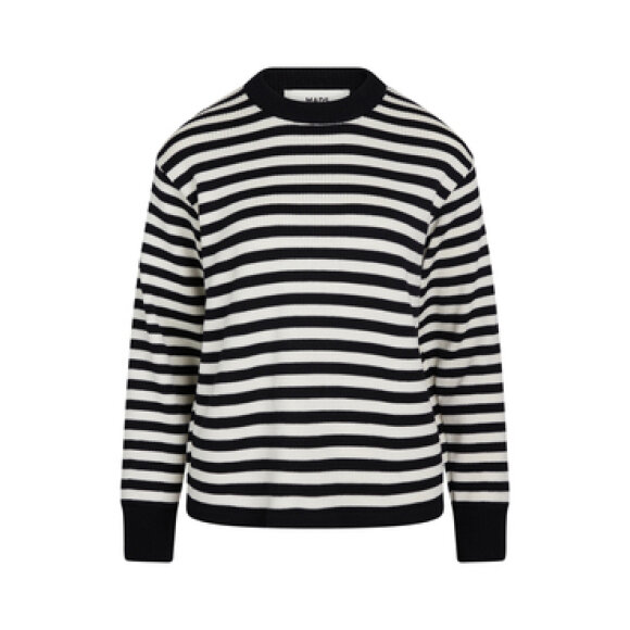 MADS NØRGAARD - BLACK/WHITE ALY SAILOR WOOL CA