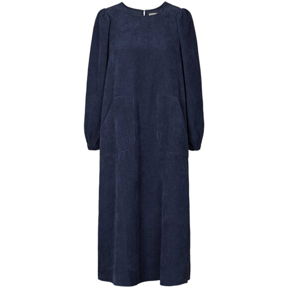 LOLLYS LAUNDRY - DARK BLUE LUCAS DRESS