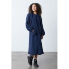 LOLLYS LAUNDRY - DARK BLUE LUCAS DRESS