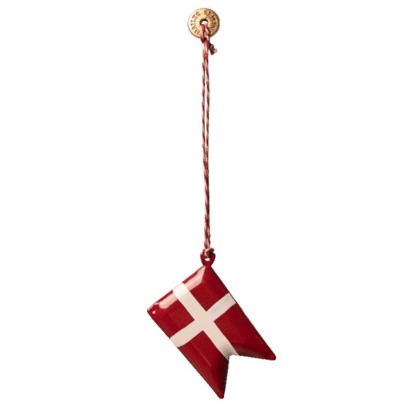 MAILEG - DANSK FLAG - METALOPHÆNG