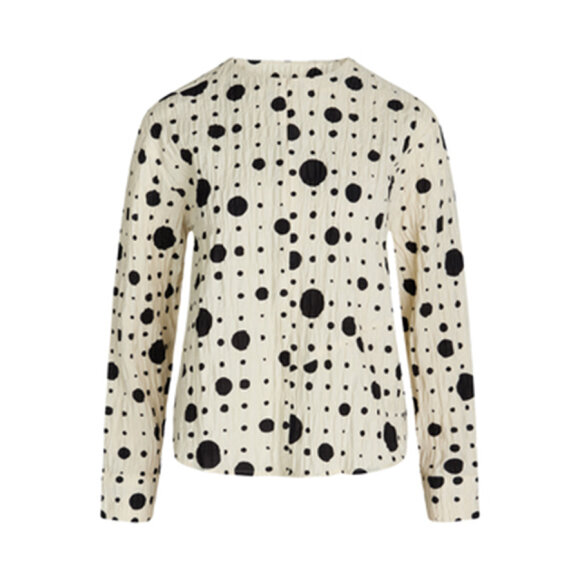 MADS NØRGAARD - DOT/VANILLA CHAKRA FLEUR SHIRT