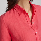 MOS MOSH - TEABERRY KARLI LINEN SHIRT