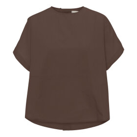 FRAU - CHOC BROWN ROME SS TOP