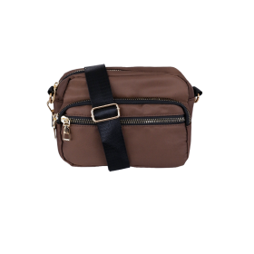 BLACK COLOUR - BROWN BCVIGGY NYLON BAG SMALL