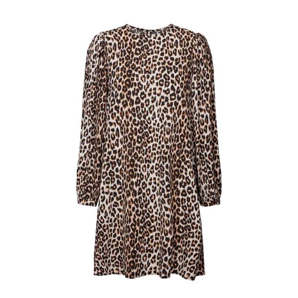 LOLLYS LAUNDRY - LEOPARD PRINT CARLA DRESS