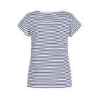 MADS NØRGAARD - ES BLUE/BRIL STRIPE TEASY TEE