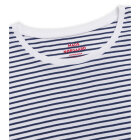 MADS NØRGAARD - ES BLUE/BRIL STRIPE TEASY TEE