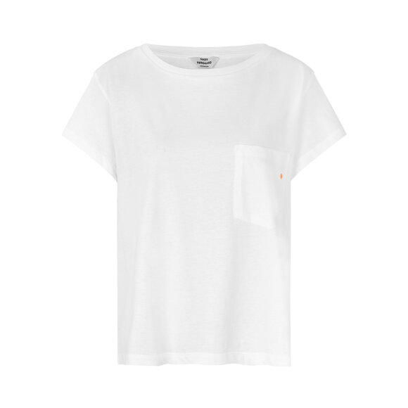 MADS NØRGAARD - WHITE ORG JERSEY TORVA TEE