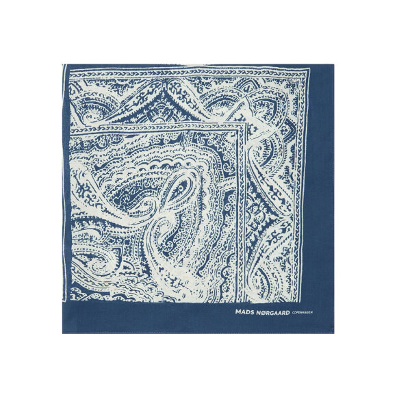 MADS NØRGAARD - PAISLEY/ES BLUE SOFT COT SELF