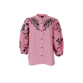 BLACK COLOUR - CANDY PINK BCFIONA BLOUSE