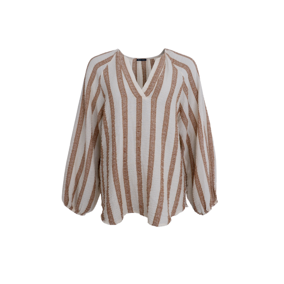BLACK COLOUR - FRAPPE BCPETRI BLOUSE