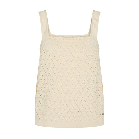 MOS MOSH - PEARLED IVORY MMOXANA KNIT TOP