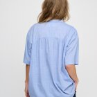 MOSHI MOSHI MIND - LIGHT BLUE ROSE SHIRT CHAMBRAY