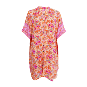 BLACK COLOUR - PEACH PINK BCLUNA TUNIC SHIRT