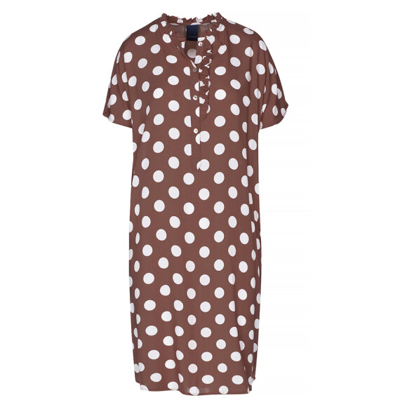 ONE TWO LUXZUZ - COCOA BROWN MARY DRESS