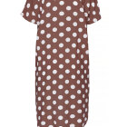 ONE TWO LUXZUZ - COCOA BROWN MARY DRESS