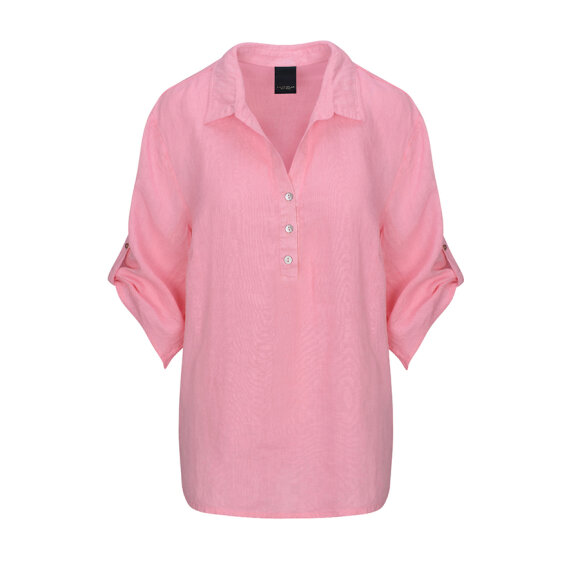 ONE TWO LUXZUZ - CANDY PINK SIWAIA BLOUSE