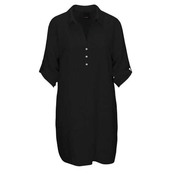 ONE TWO LUXZUZ - BLACK SIWINIA DRESS