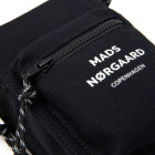 MADS NØRGAARD - BLACK RECY COTTON HEATHER BAG