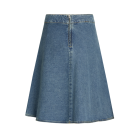 MADS NØRGAARD - VINTAGE BLUE ORG STELLY SKIRT