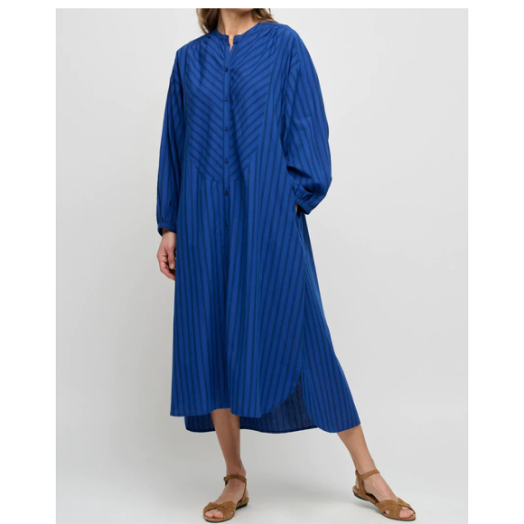 MOSHI MOSHI MIND - BLUE/NAVY LAUREN SHIRTDRESS ST