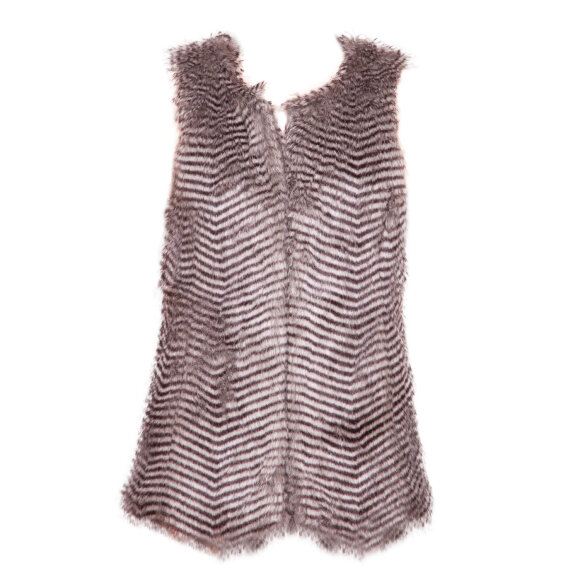 BRUN PELS VEST