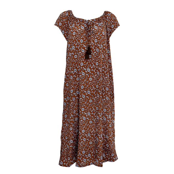 BLACK COLOUR - COSMOS BROWN BCLUNA DANA MIDI