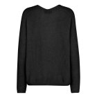 MOS MOSH - BLACK MMTHORA V-NECK KNIT