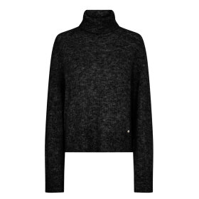 MOS MOSH - BLACK MMAIDY THORA ROLLNECK KN