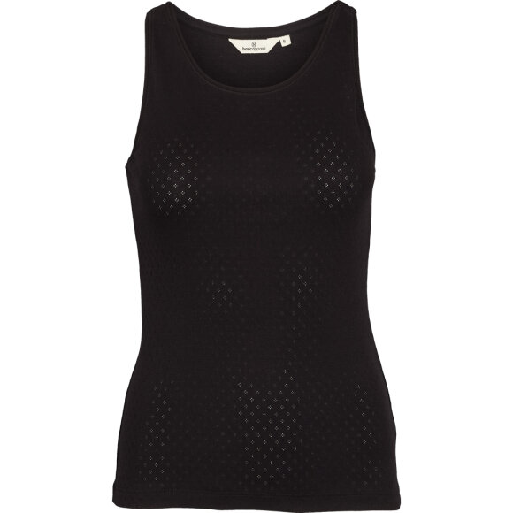 BASIC APPAREL - BLACK ARENSE TANK GOTS