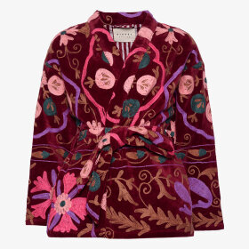 SISSEL EDELBO - BORDEAUX BENOLA VELVET SUZANI
