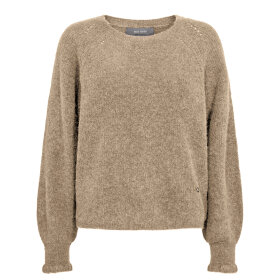 MOS MOSH - SAVANNAH TAN MMTALLI LS KNIT
