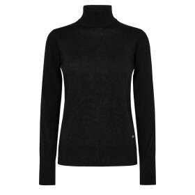 MOS MOSH - BLACK MMRELENA HIGHNECK KNIT