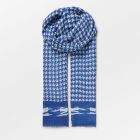 BECKSÖNDERGAARD - SODALITE BLUE ROGATE WOO SCARF