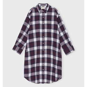 MOSHI MOSHI MIND - ECRU/BURGUNDY/NA HAVEN SHIRTDR