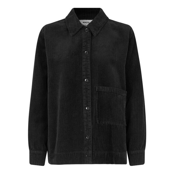 MADS NØRGAARD - BLACK KARMEN GAIL SHIRT