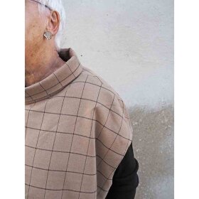 LISELOTTE HORNSTRUP - BROWN FLEAVEL TOP