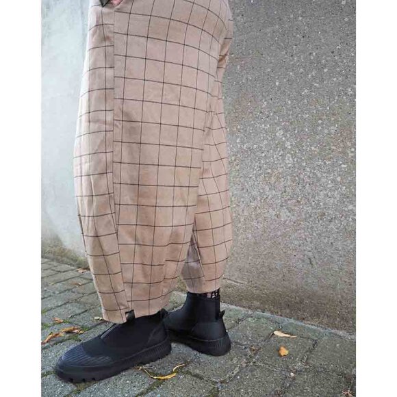 LISELOTTE HORNSTRUP - BROWN FLEAVEL PANT 7/8