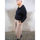 LISELOTTE HORNSTRUP - BROWN FLEAVEL PANT 7/8