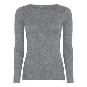 FRAU - MED GREY MEL LIMA CASHMERE BOA