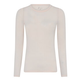 FRAU - SOFT PINK LUCCA CASHMERE LS O-